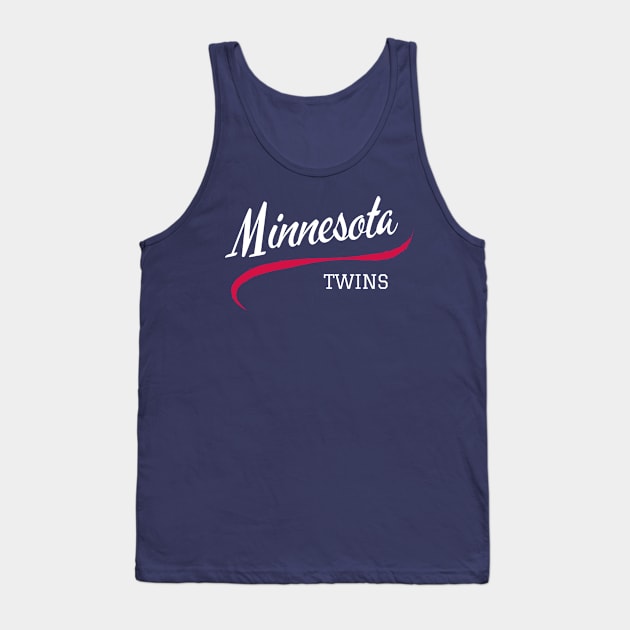 Twins Retro Tank Top by CityTeeDesigns